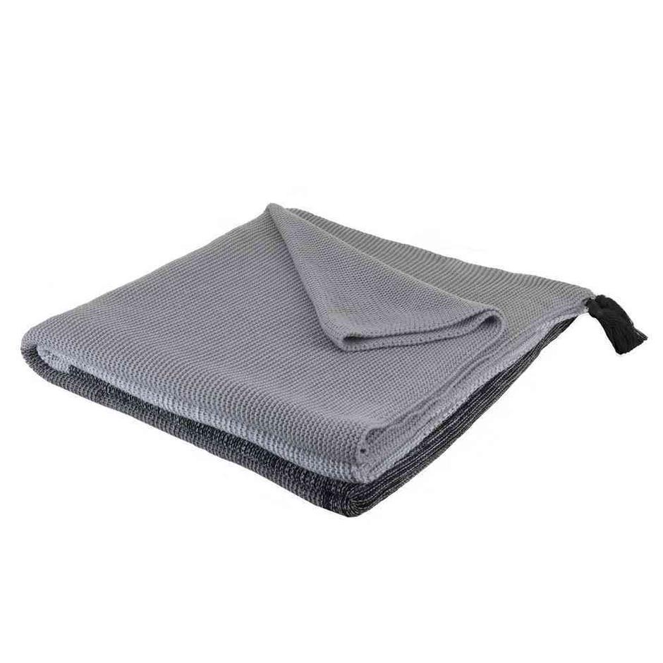 ベッドスロー　Vitale　Gray　160 × 220